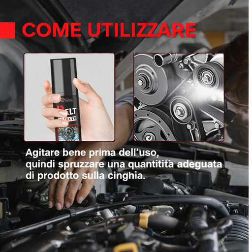 Spray Anti-Cigolio Cinghia Motore – Belt Silencer